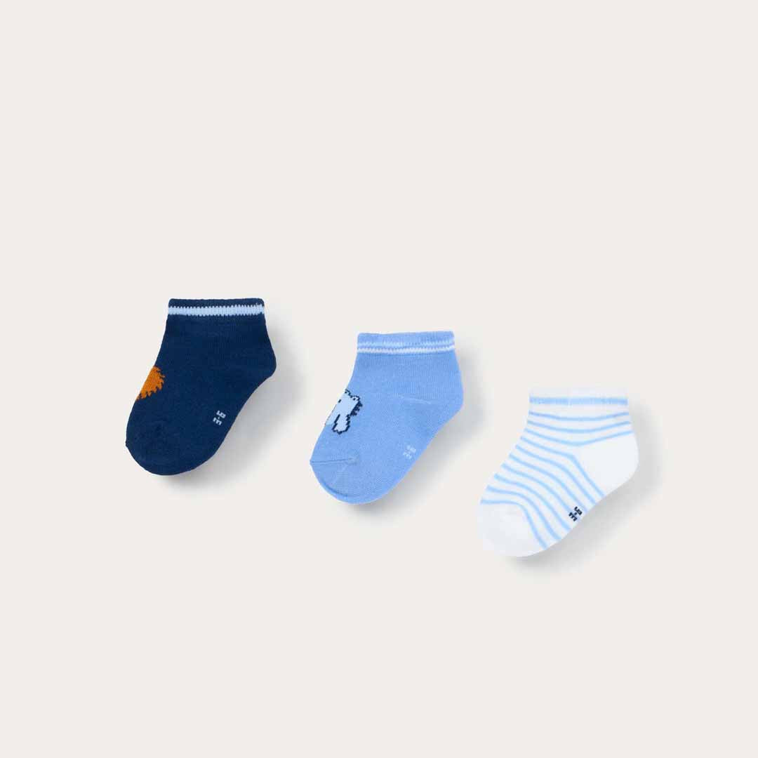 Qorape Blukids PK 3 ANKLE S MULTICOLOR