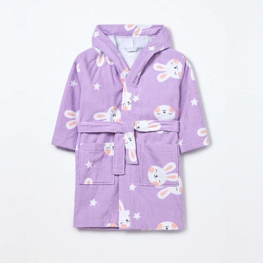 Robdeshambër Blukids BATHROBE 3/1 ORCHID BLOOM