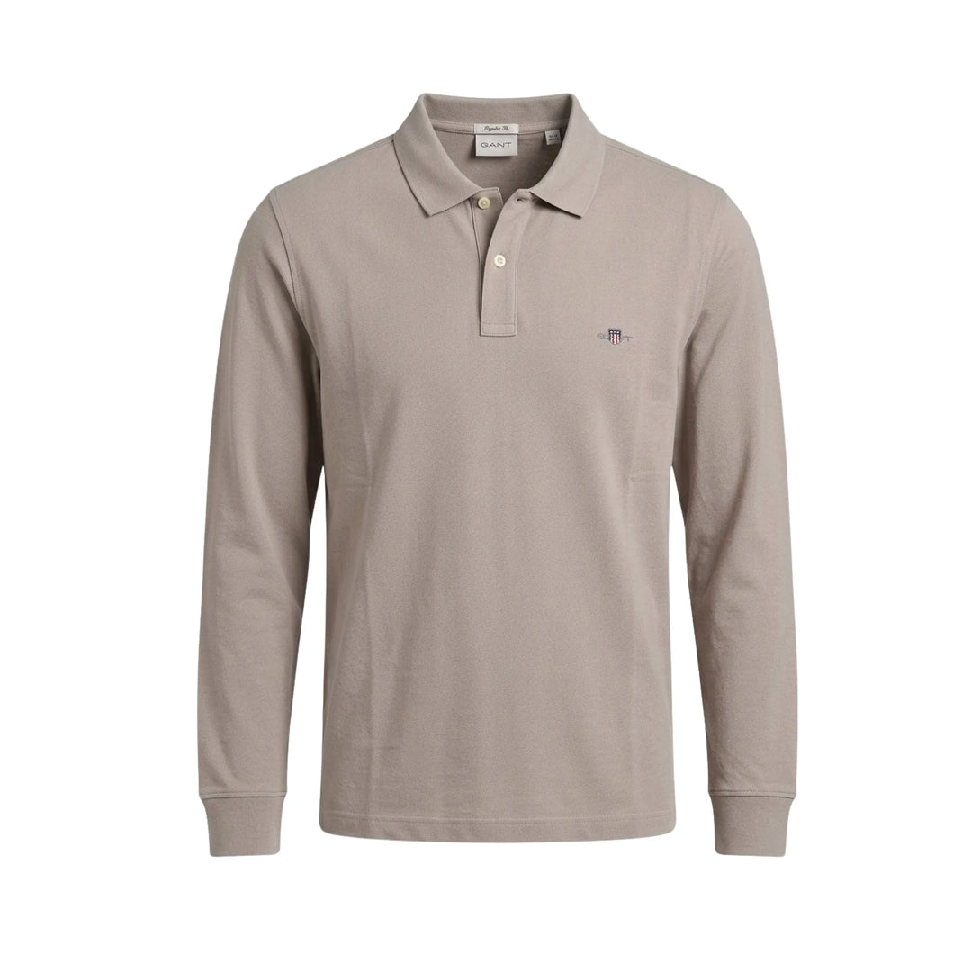 Bluzë Gant LONG SLEEVE POLO SHIRT