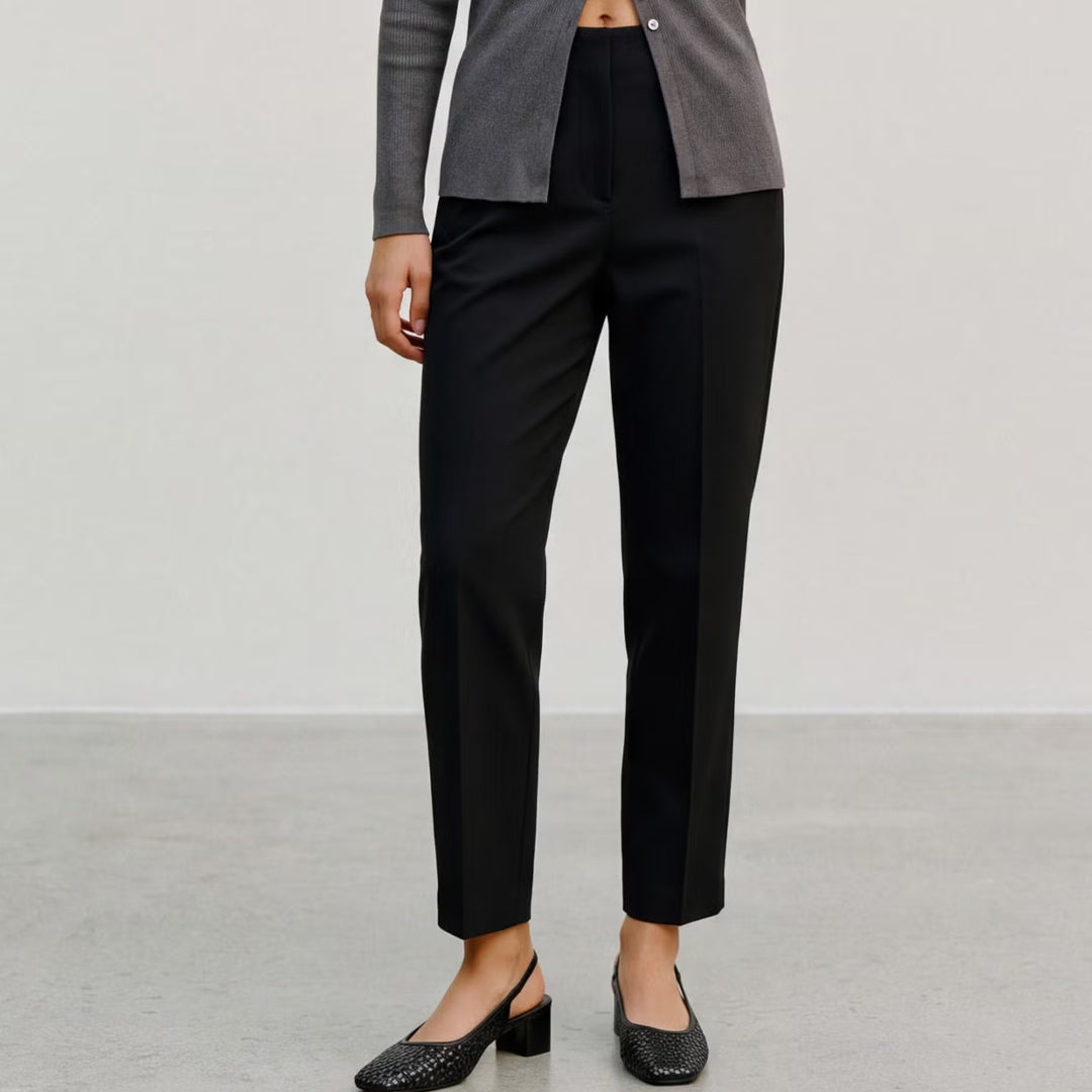 Pantallona Vero Moda VMZOEY MW TAPERED PANT NOOS