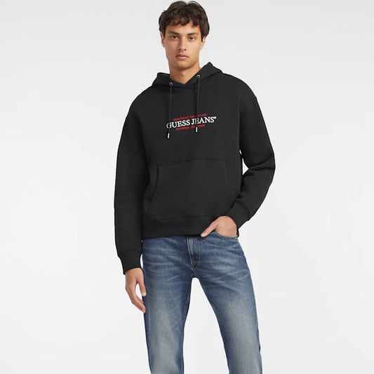 Duks GUESS JEANS GJ HOOD REG AMERICA TRAD SWEAT