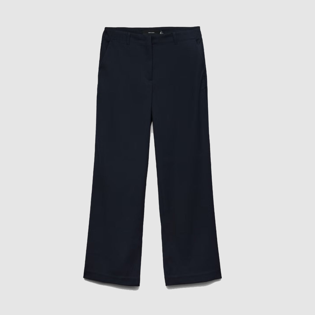 Pantallona Vero Moda VMNIM MW STRAIGHT PANT