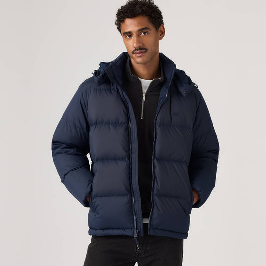 Jakne Levis ROCKWELL HOODED PUFFER 1 NAVY BLAZER R