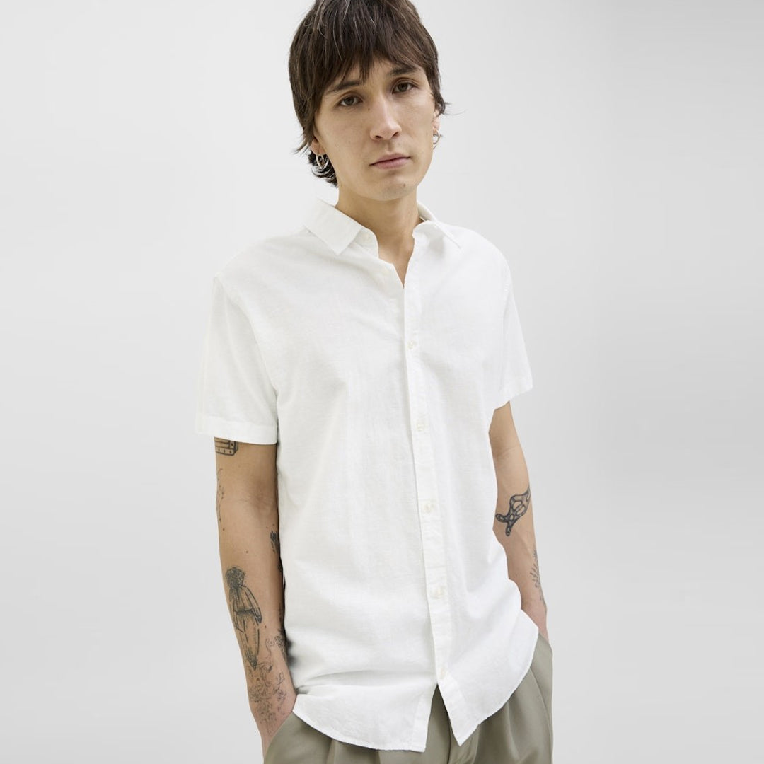 Këmishë Jack & Jones 12268965 WHI