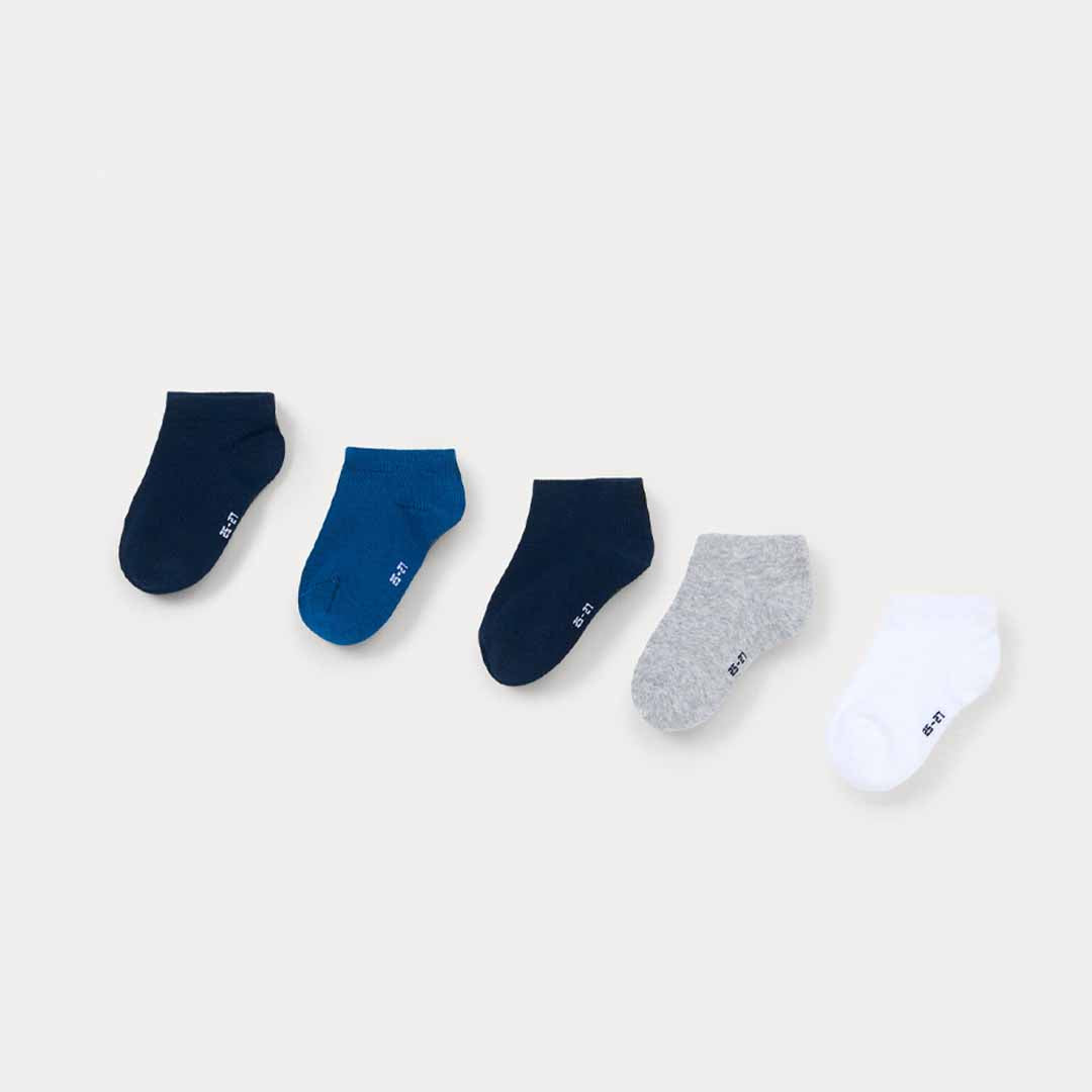 Qorape Blukids PK 5 ANKLE S BLU/AZZURRO