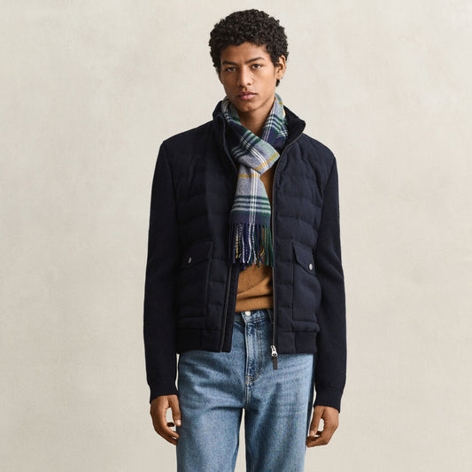Jakne Gant INSULATED HYBRID FLANNEL JACKET