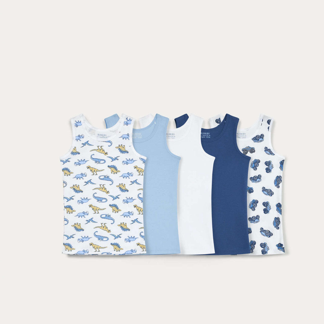 Maicë Blukids PK 5 VESTS 3 MULTICOLOR