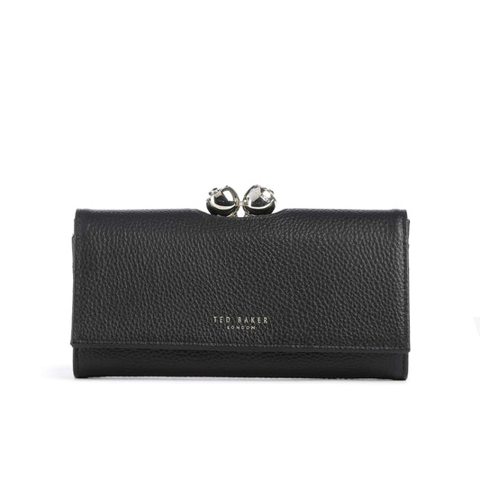 Kuletë Ted Baker Rose Detail Leather Large Bobble Purse