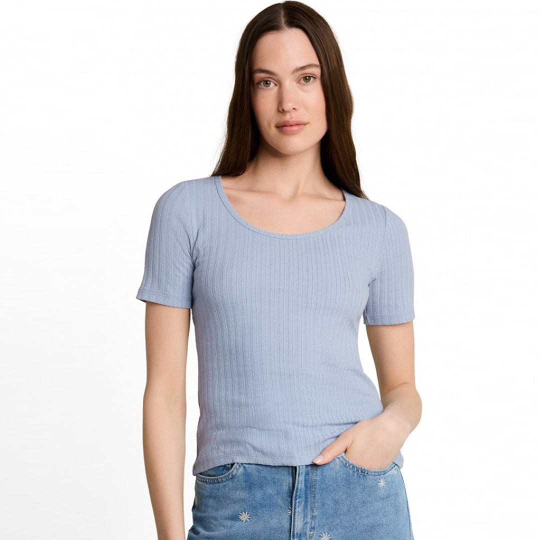 Maicë Tom Tailor pointelle T-shirt