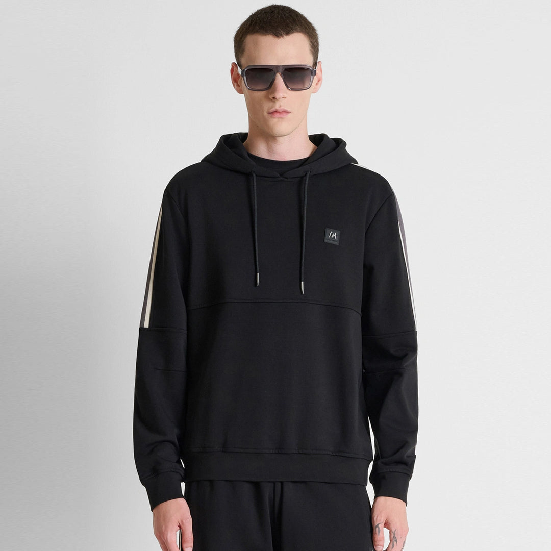 Duks Antony Morato HOODIE  REGULAR FIT WITH TAPE O