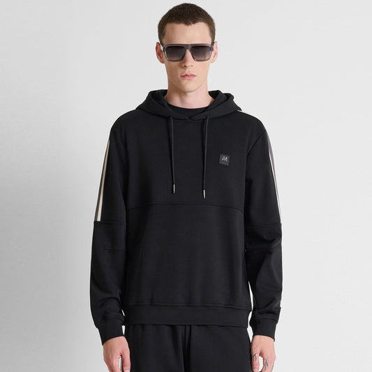 Duks Antony Morato HOODIE  REGULAR FIT WITH TAPE O