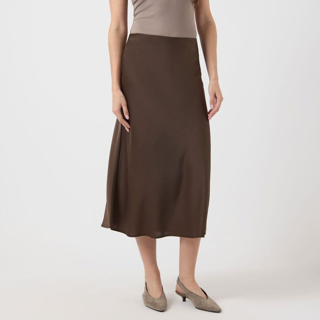 Fund Y.A.S YASPELLA HW MIDI SKIRT S. NOOS