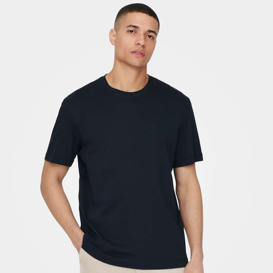 Maicë ONLY&SONS ONSMAX LIFE SS STITCH TEE NOOS