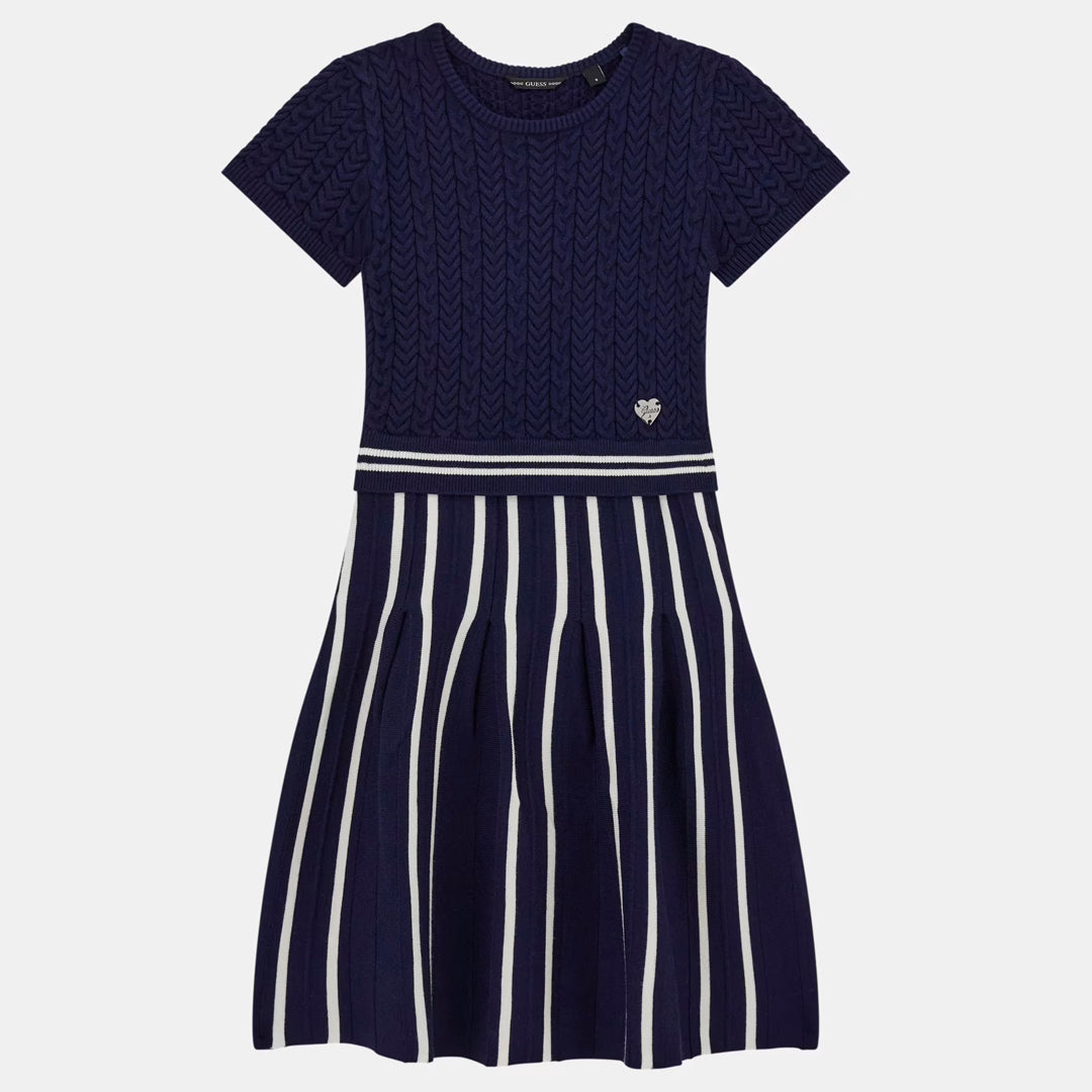 Fustan GUESS SS KNIT DRESS