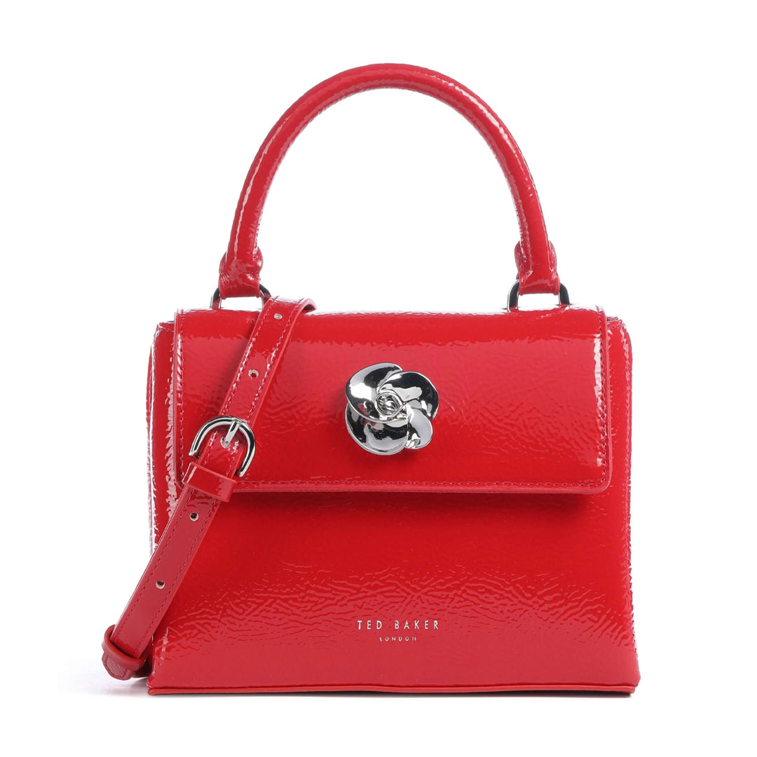 Qantë Ted Baker Rose Detail Mini Crinkle Bag