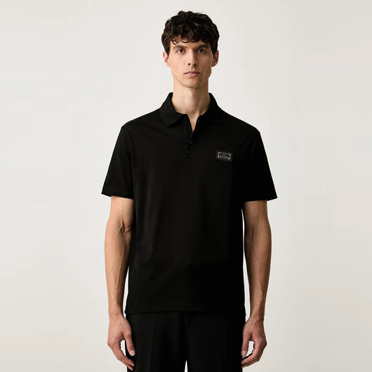 Maicë Paul & Shark MENS KNITTED COTTON POLOSHIRT