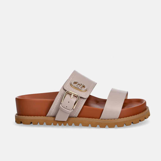 Sandale Liu Jo LIVIA 02 - SANDAL CALF WARM STONE