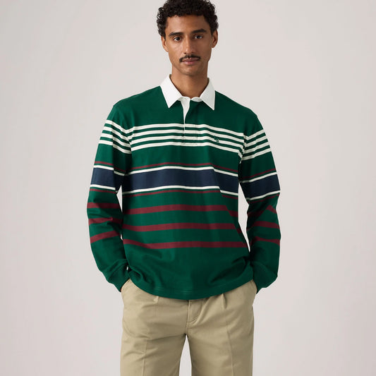 Bluzë Levis UNION RUGBY AMOS STRIPE PONDEROSA PINE