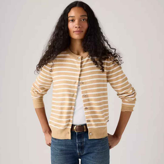 Xhemper LEVIS SUPER SOFT CREWNECK CARDI PARIS STRI