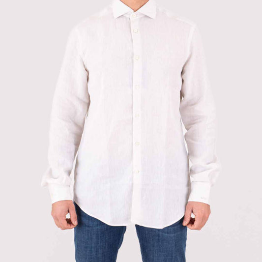 Këmishë Paul & Shark MEN'S WOVEN LINEN SHIRT