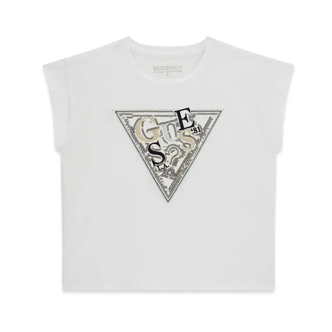 Maicë Guess MIDI SS T-SHIRT W/SEQUINS