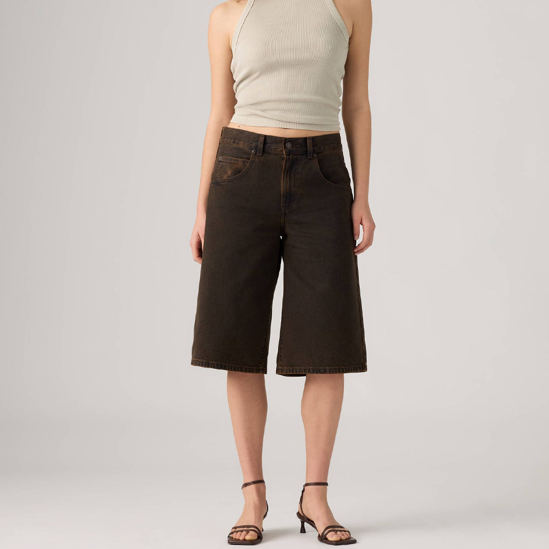 Xhinse të shkurtra LEVIS SUPER BAGGY JORT OVER A C