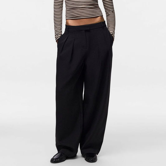 Pantallona Pieces PCOLIVIA MW BARREL PANT NOOS BC