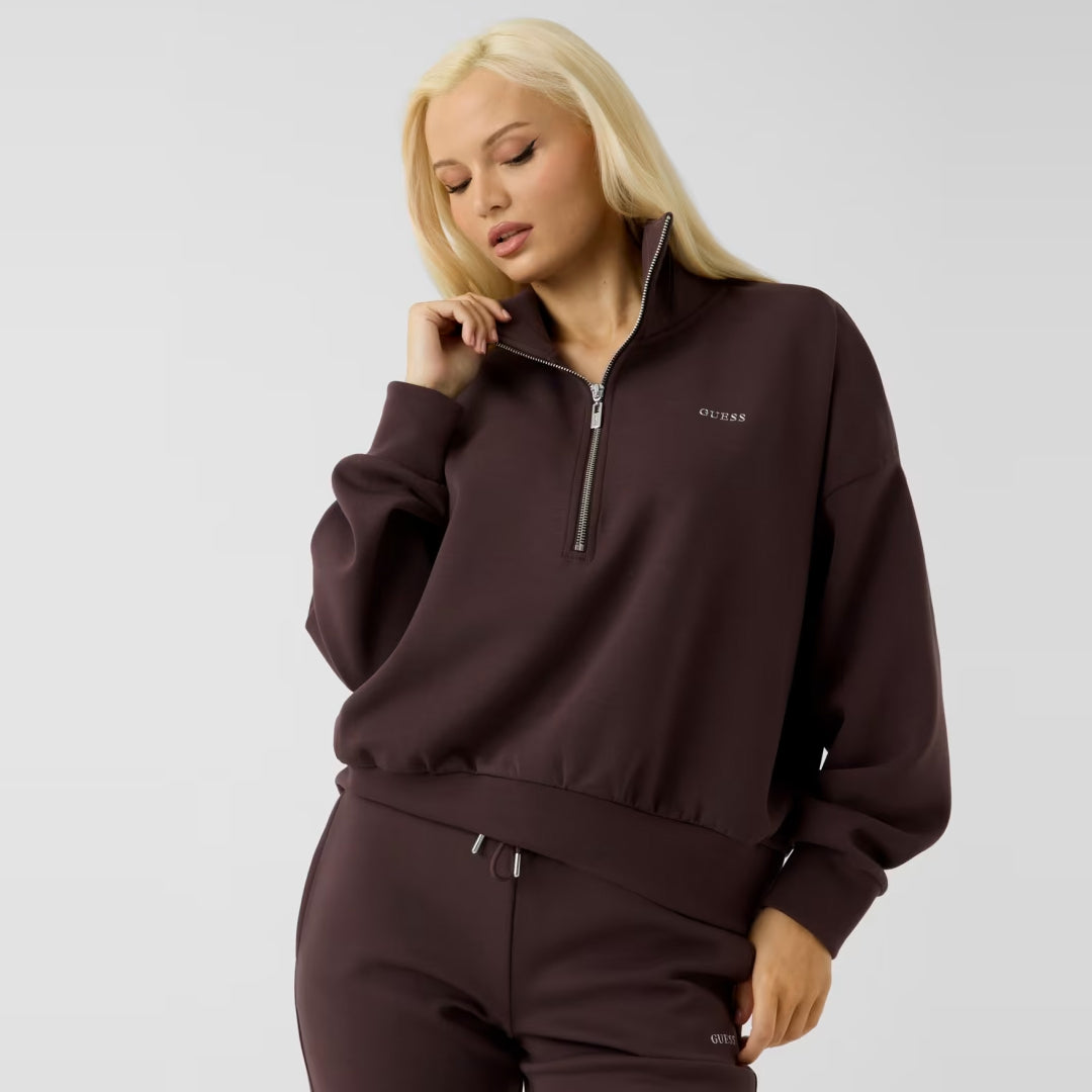 Duks Guess Athleisure NAT HALF-ZIP SWEATSH