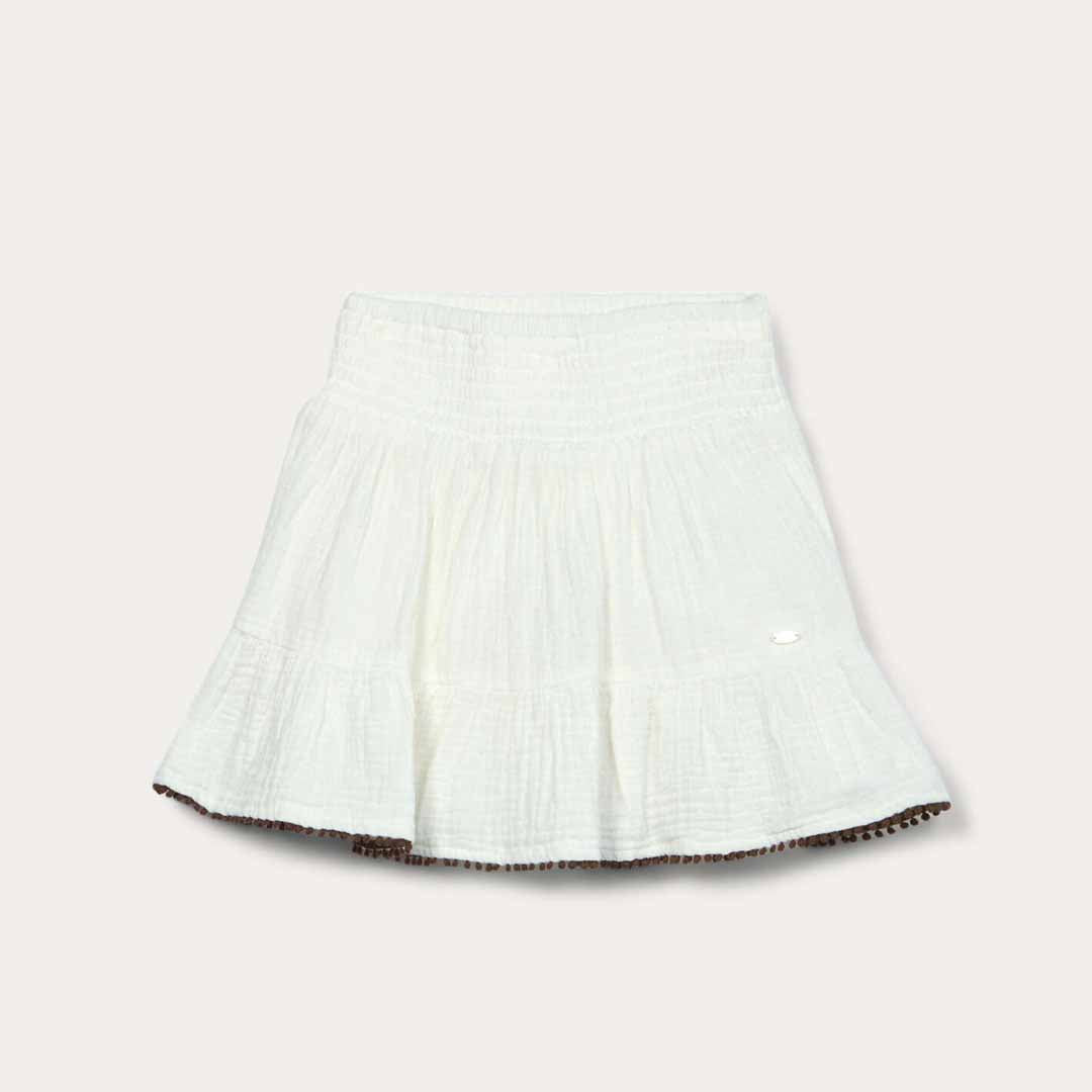 Fund Blukids SKIRT        OFF WHITE