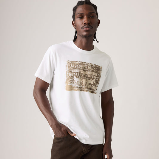 Maicë Levis SS RELAXED FIT TEE TWO HORSE PULL 1 WH