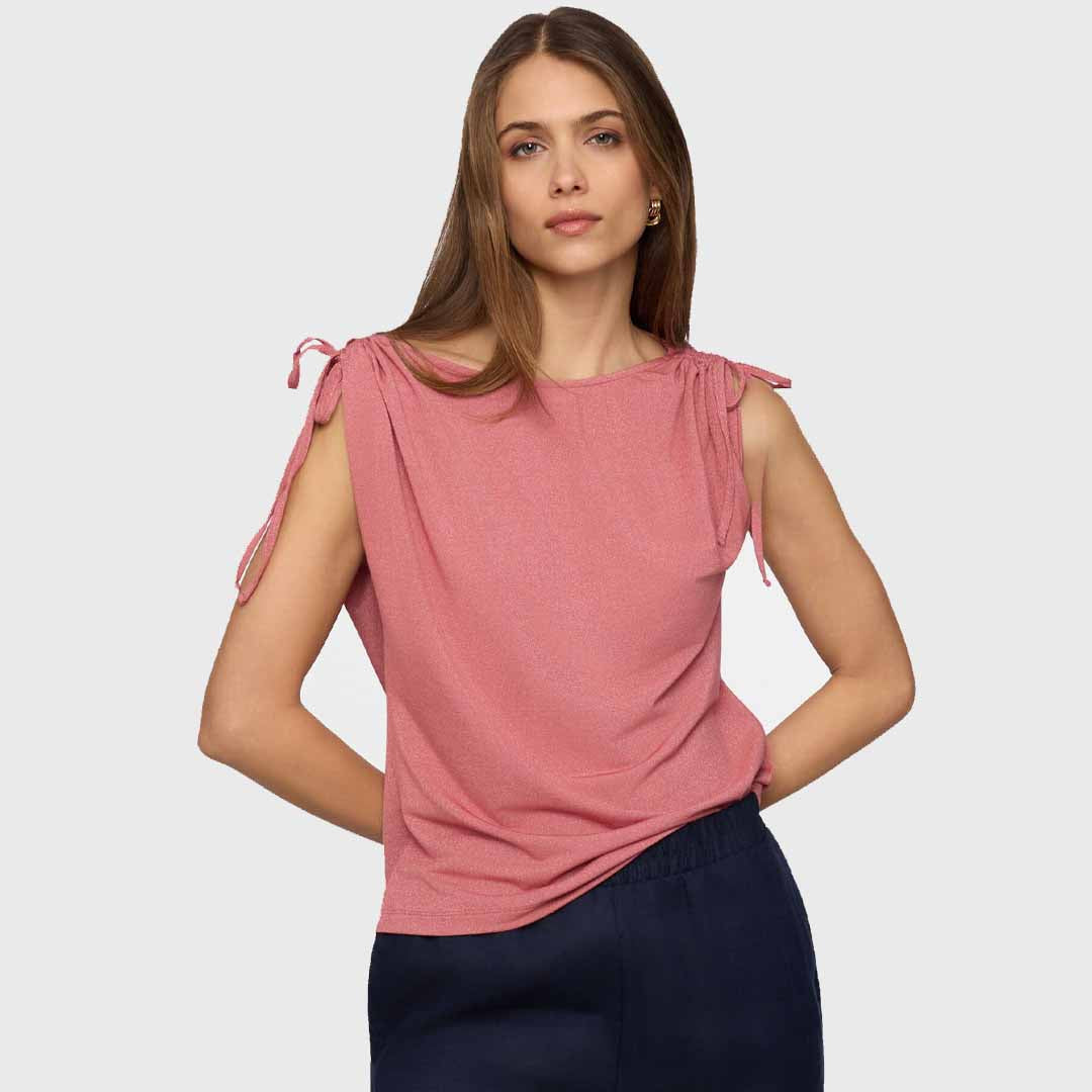 Maicë Upim TSH LUREX FI FADED ROSE