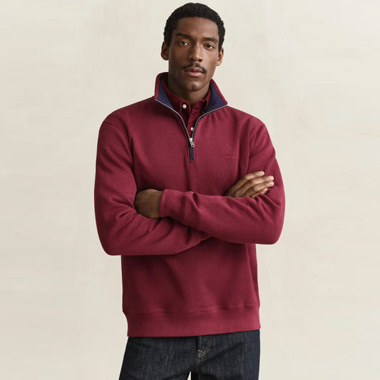 Duks Gant SACKER RIB HALF ZIP