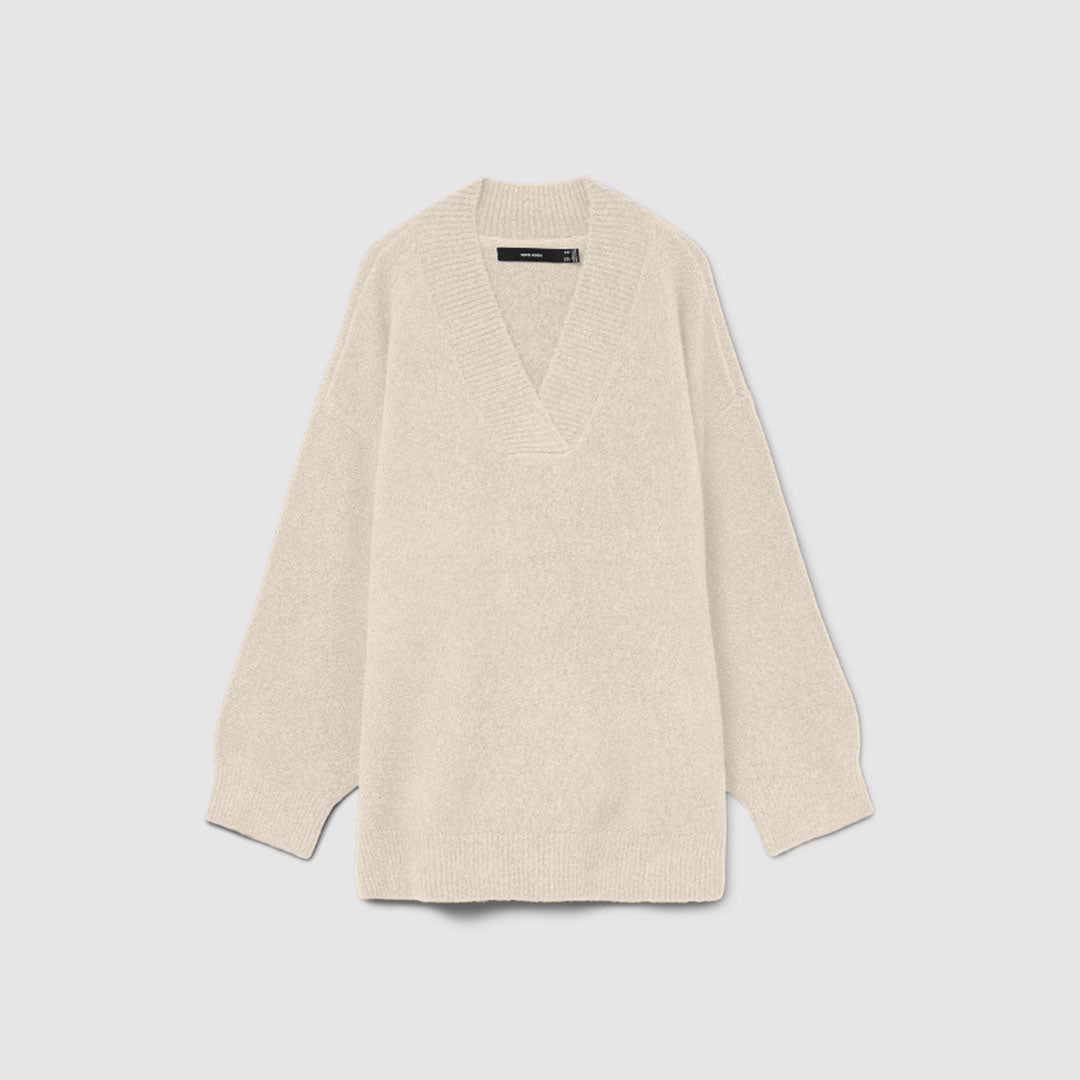 Bluzë VERO MODA VMBANG LS V-NECK LONG PULLOVER BOO