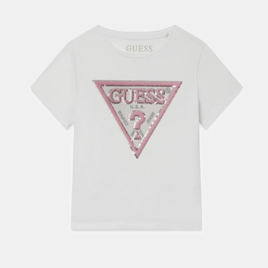 Maicë Guess HIGH LOW SS T-SHIRT