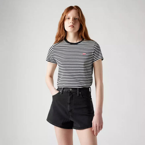Maicë Levis PERFECT TEE RAITA STRIPE CAVIAR STRIPE