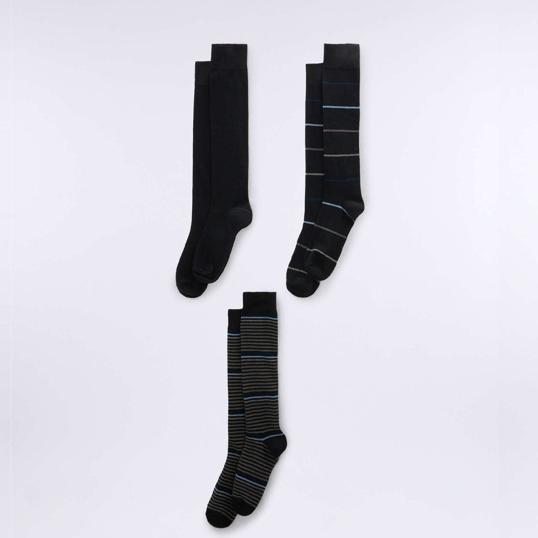 Qorape Upim PK3 LONG Y/D BLACK