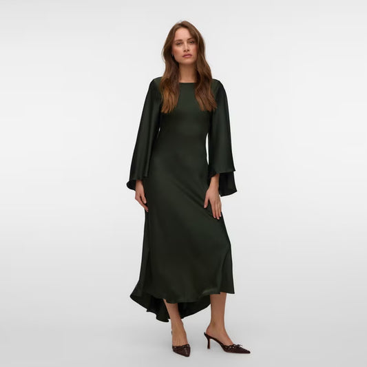 Fustan Vero Moda VMKAMILE WIDE SLEEVE ANKLE DRESS