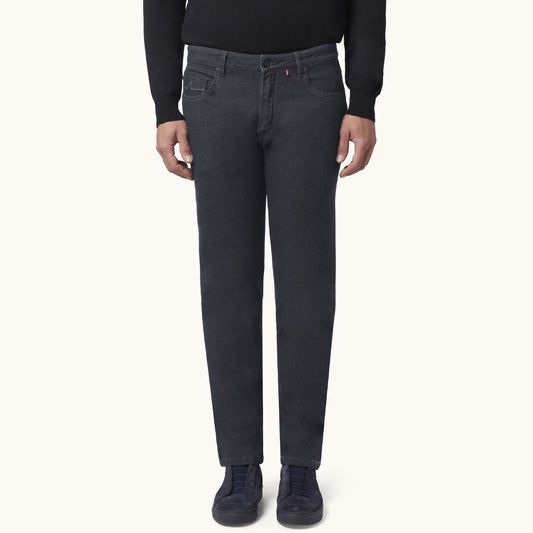 Xhinse Paul & Shark JEANS BLACK RIVET 5 TASCH