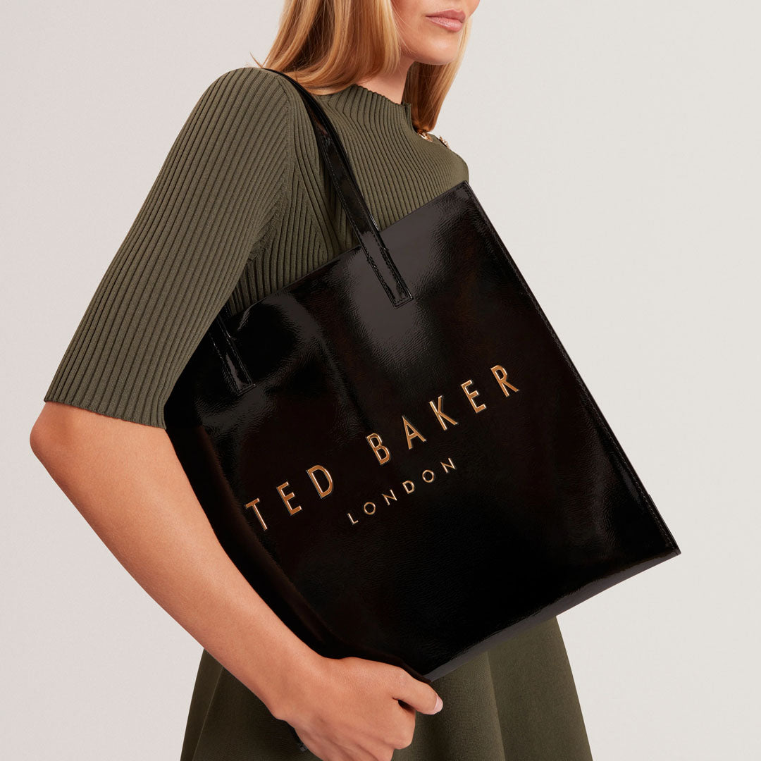 Qantë Ted Baker Crinkle Large Icon Bag