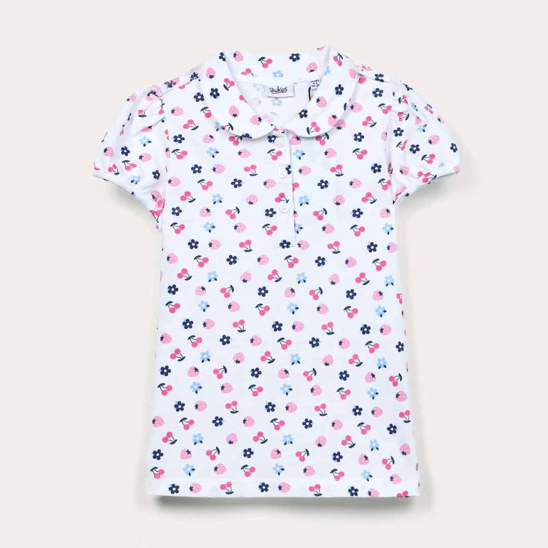 Këmishë Blukids POLO AOP     BRILLIANT WH