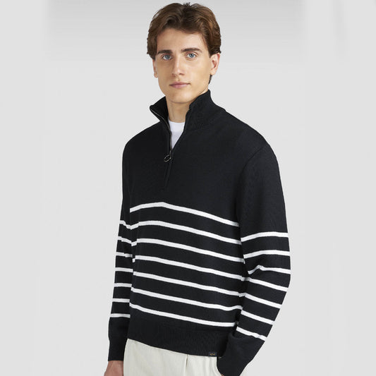 Bluzë PAUL & SHARK MENS KNITTED WOOL ZIPPED SWEATE