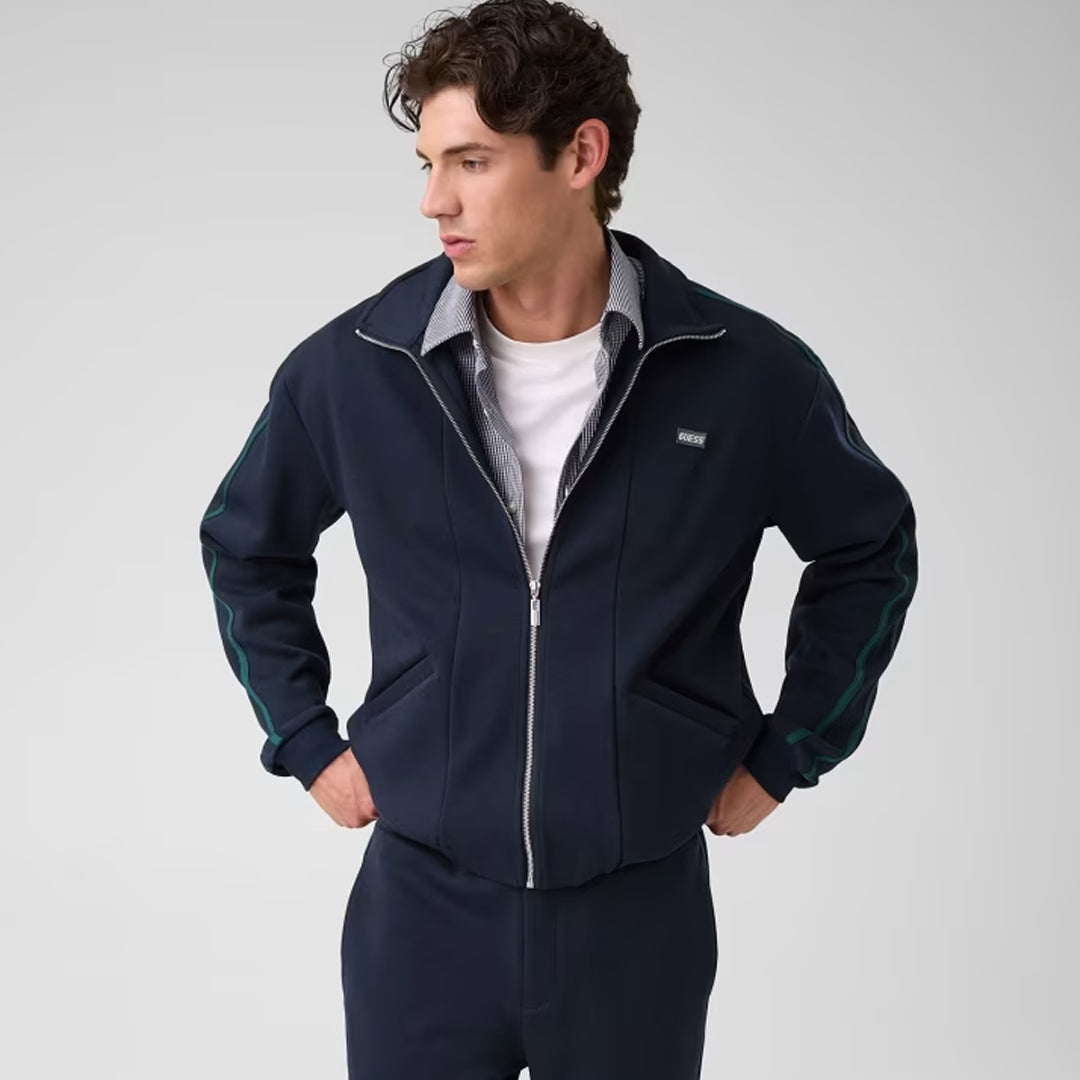 Duks Guess Athleisure TENNIS FULL ZIP SWEA