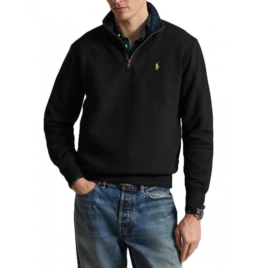 Duks Ralph Lauren KNIT-HALF ZIP-SWEATSHIRT