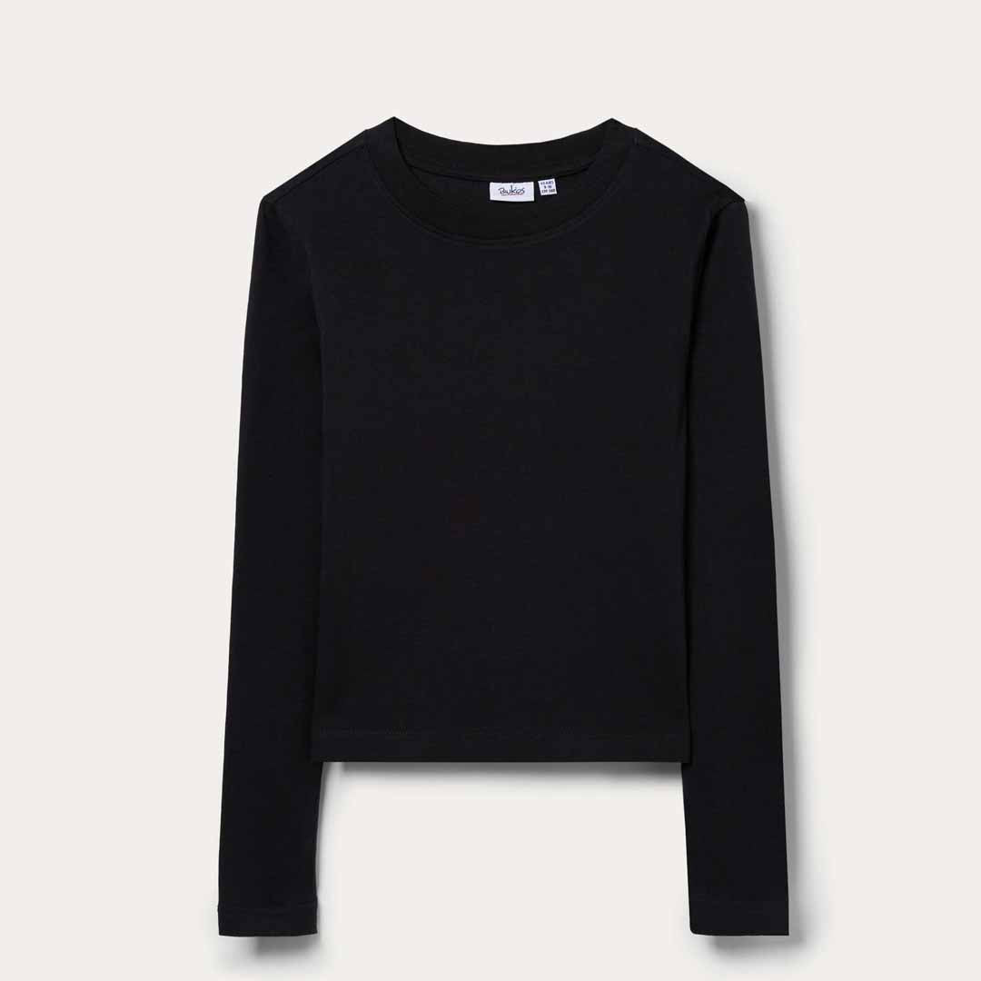 Maicë Blukids T-SHIRT LS S BLACK BEAUTY