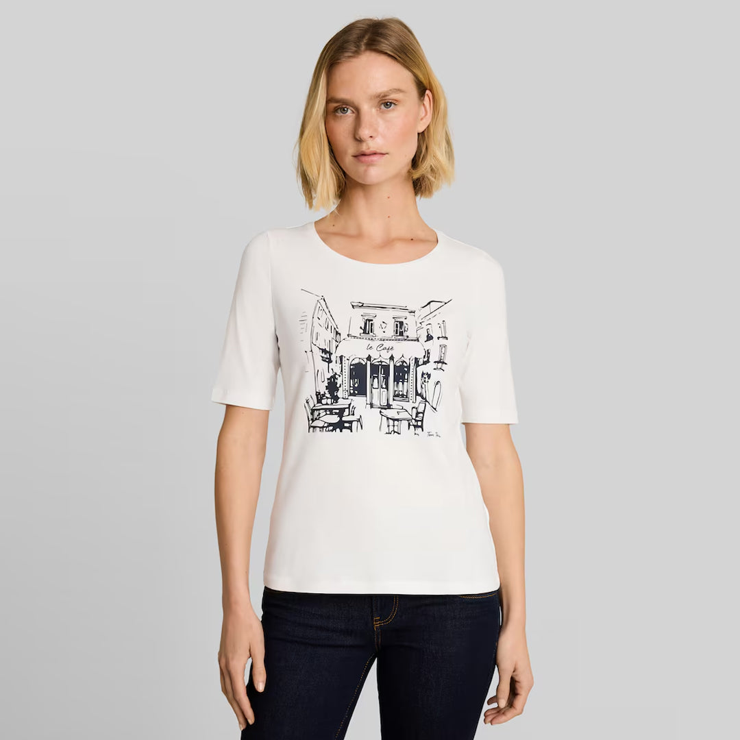 Maicë Tom Tailor T-shirt crew neck with