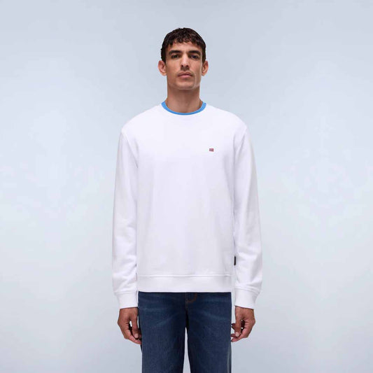 Bluzë Napapijri BALIS CREW SUM 2 BRIGHT WHITE 002
