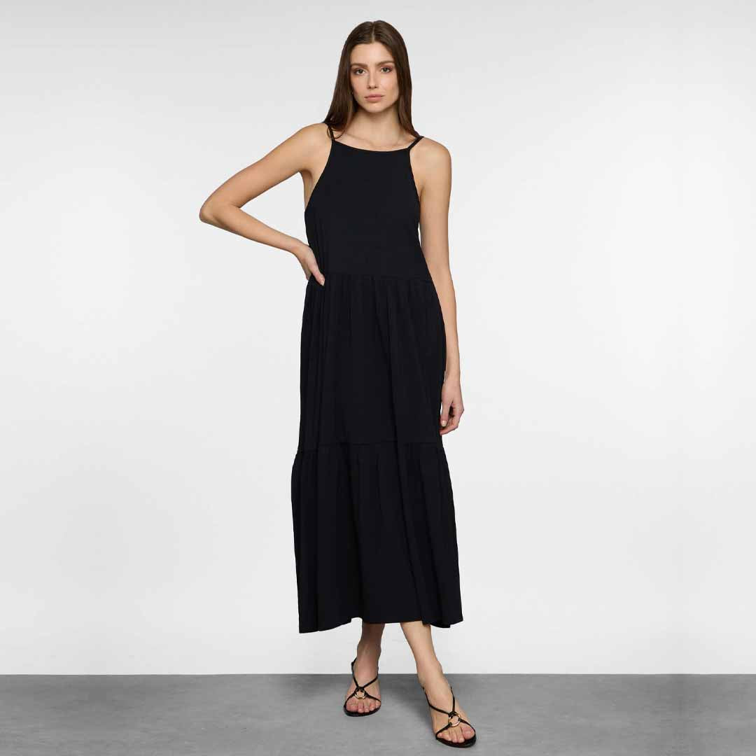 Fustan Upim IW DR43 LONG BLACK