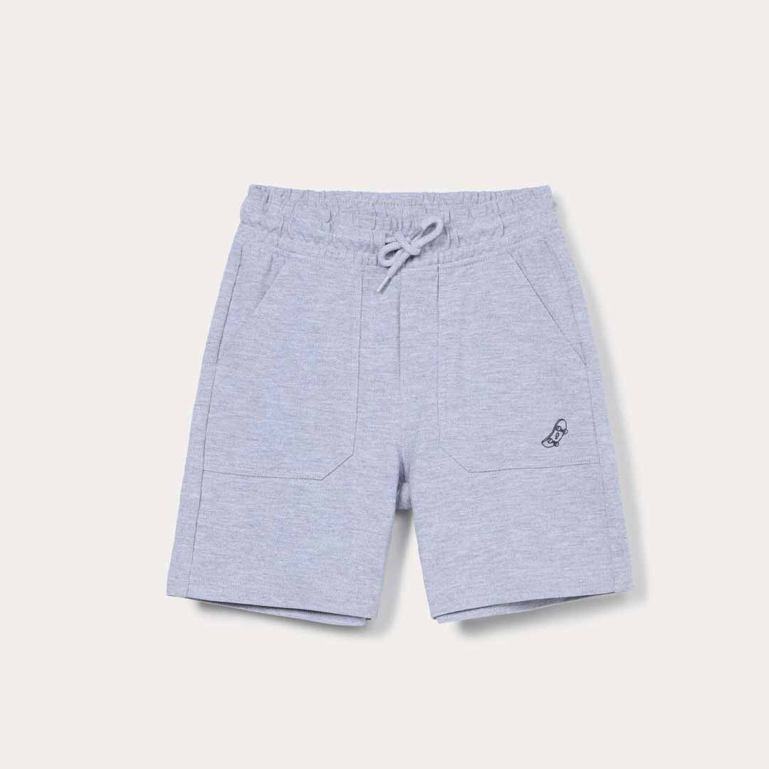 Shorce Blukids SHORT PIQUET LT GREY MEL