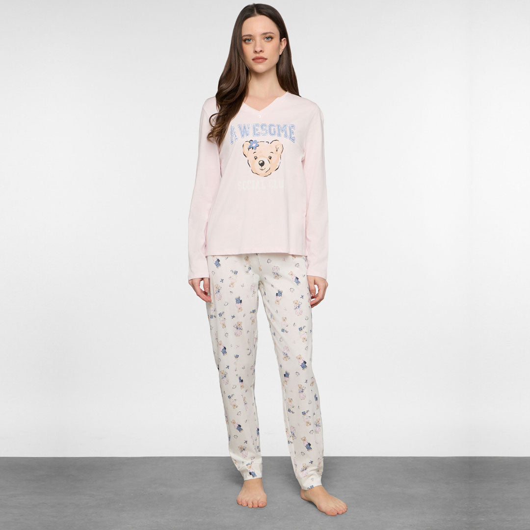 Pizhame Upim L/S PYJAMAS  CALCITE