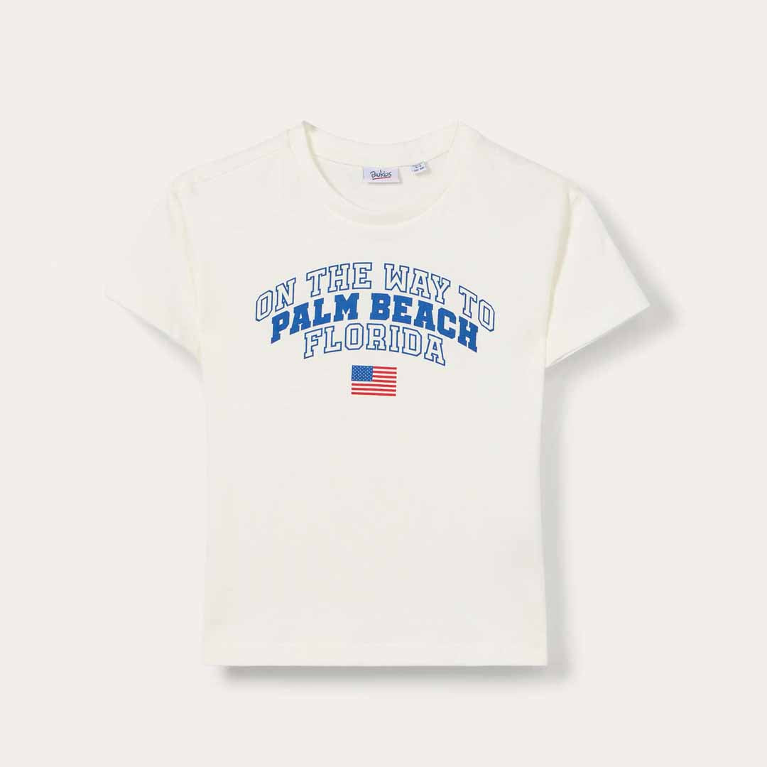 Maicë Blukids T-SHIRT 1 CO CLOUD DANCER
